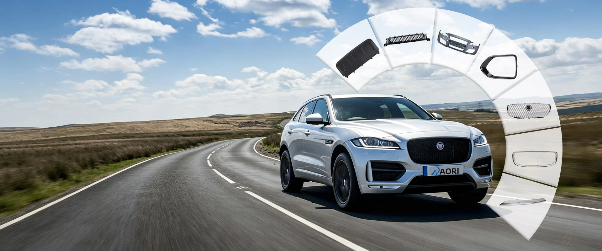 Autodíly Aori - Čína Land Rover & Jaguar výrobce exteriérových dílů